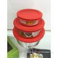 Pyrex 4-Cup Round Food Storage Plus Dish (Case of 4 Containers)